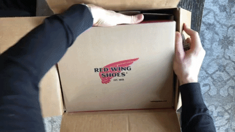 Red wing 877 unboxing 