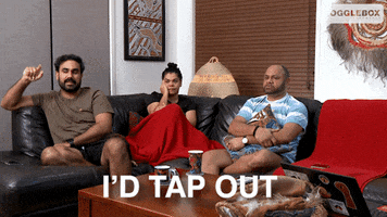 Kevin Im Out GIF by Gogglebox Australia