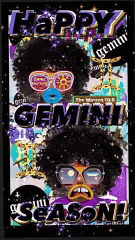 thewoman105 zodiac gemini gemini season gemini szn GIF