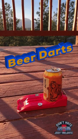 Darts Drinking GIF by Tailgating Challenge