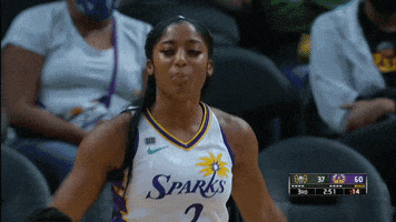 Los Angeles Sparks Tea Cooper GIF by The Official Page of the Los Angeles Sparks