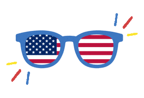 Happy Independence Day Sticker by Pair Eyewear