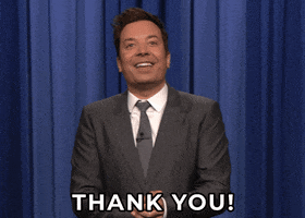 Thank You GIF by The Tonight Show Starring Jimmy Fallon