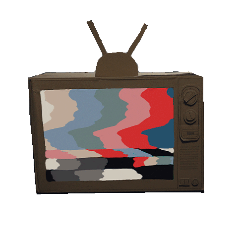 Television Video Sticker