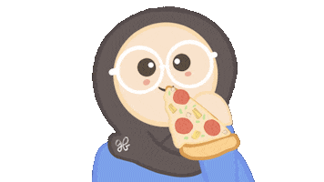 Hungry Food Sticker