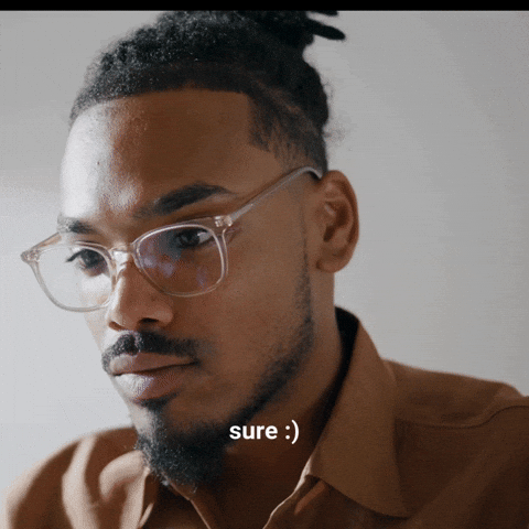 Smirk Smile GIF by Mohammad Hossein Tavangar