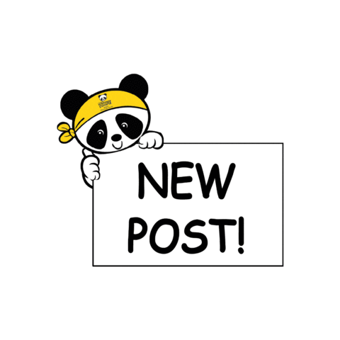 Panda Plaquinha Sticker by CasaHope