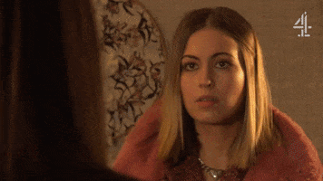 Back Off Kiss GIF by Hollyoaks