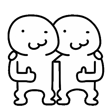 Thumbs Sticker