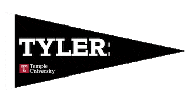 Temple University Sticker by Tyler School of Art and Architecture