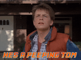 Michael J Fox Creep GIF by Back to the Future Trilogy