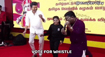 Vijay Whistle GIF