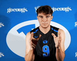 Lets Go Sport GIF by BYU Cougars