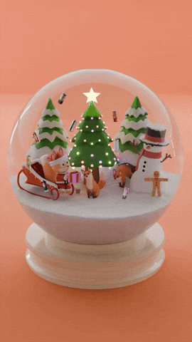 Merry Christmas GIF by Raposa Coffee