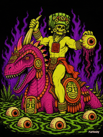 Skull Dinosaur GIF