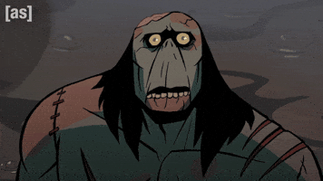 Blinking Open Up GIF by Adult Swim