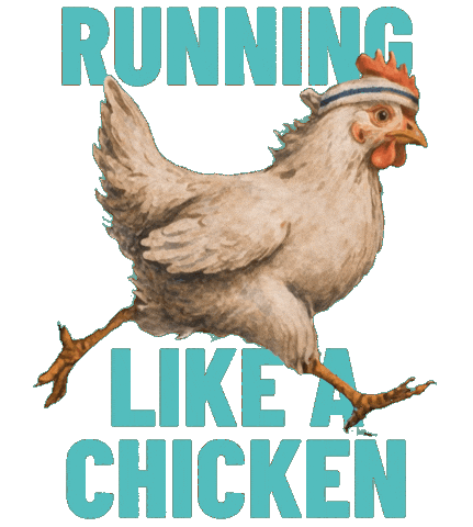 Chickenrun Sticker by Foodmaker