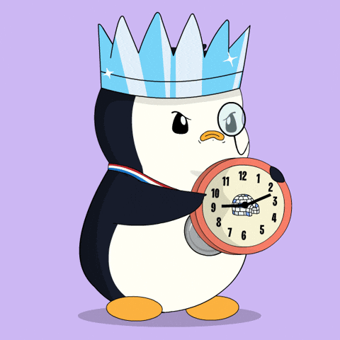Hurry Up Waiting GIF by Pudgy Penguins