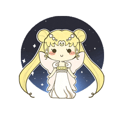 sailor moon princess Sticker