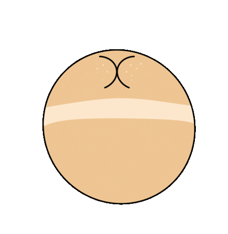 Happy Ball Sticker by Sourbombe