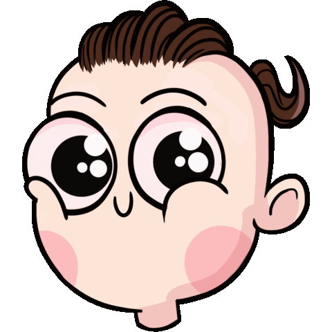 Happy Sticker