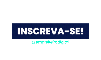 Marketing Inscreva-Se Sticker by Empreiteira Digital