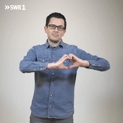 Heart Love GIF by SWR1