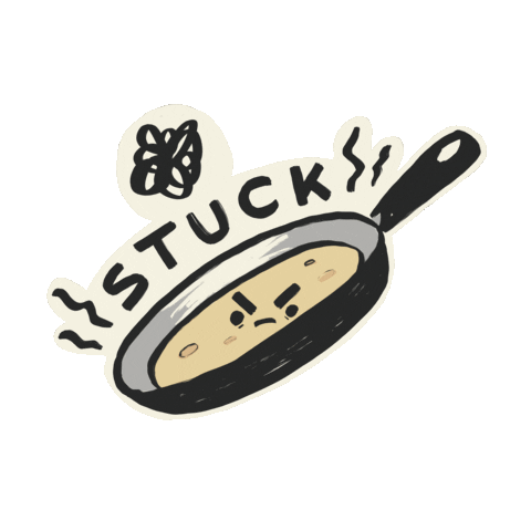 Stuck Sticker