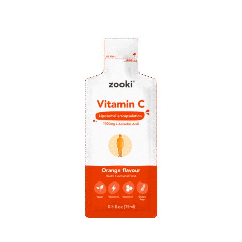 Vitamin C Energy Sticker by yourzooki