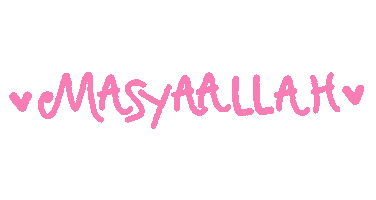 Pink Muslim Sticker