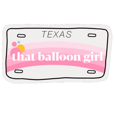 Tbg Sticker by thatballoongirlhtx