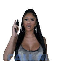 Call Me Now Sticker by Saweetie