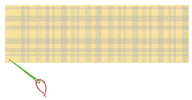 Púas y agujas Sticker