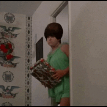 female trouble christmas GIF by absurdnoise