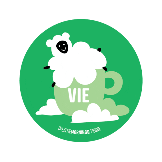 Creative Mornings Vienna Sticker
