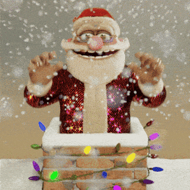 Merry Christmas GIF by mattbag3d