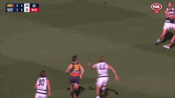 Round 1 Mark GIF by Adelaide Crows