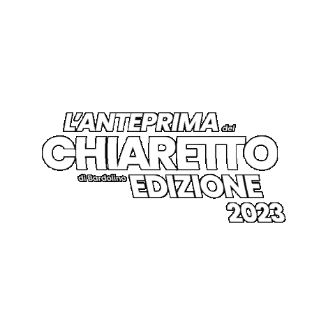 Anteprimachiaretto Sticker by Chiaretto di Bardolino
