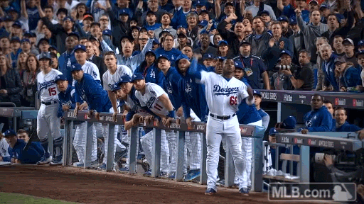 Sports Baseball Baseball - MLB Los Angeles Dodgers : Gif Service