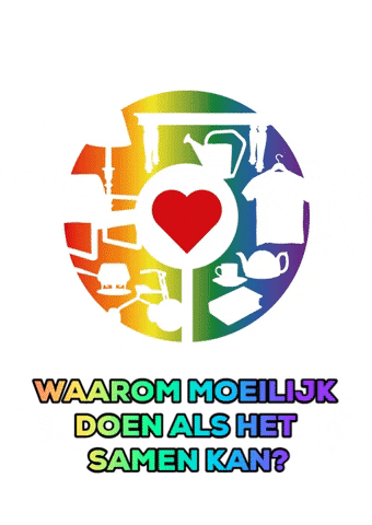 Rainbow Community GIF by Stichting Omrin Estafette recyclewinkels