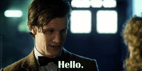 doctor who hello GIF