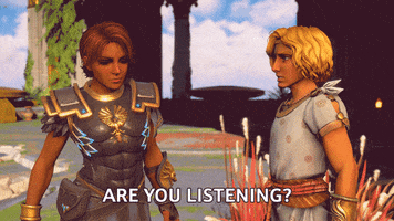 Ignore Are You Listening GIF by Ubisoft Canada
