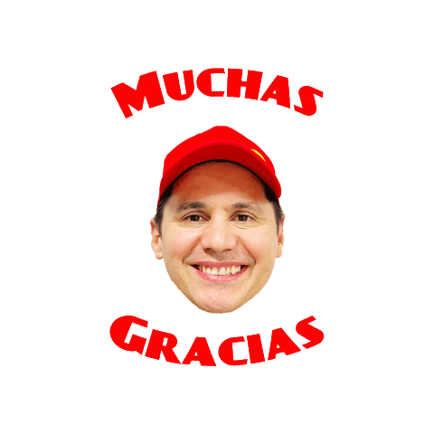 Gracias Thank You Sticker by PARA TI