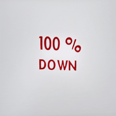 100 Down GIF