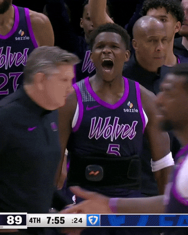 Nba Hype GIF by Minnesota Timberwolves