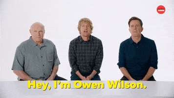 Owen Wilson GIF by BuzzFeed