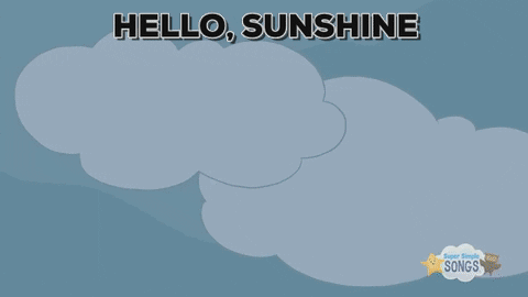 Good Morning Clouds GIF by Super Simple - Find & Share on GIPHY