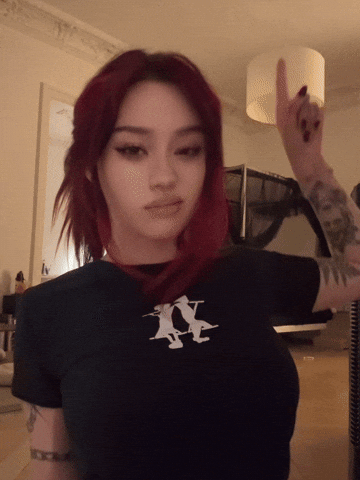 Cute Girl Nod GIF