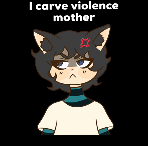 yabu_uzu i carve violence mother GIF