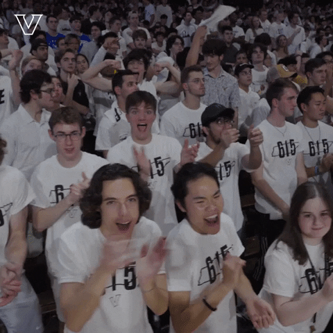 March Madness Applause GIF by Vanderbilt Athletics